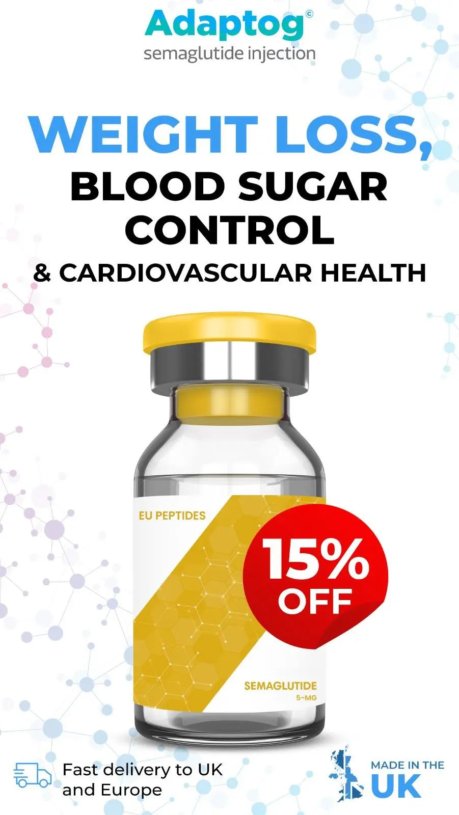Semaglutide (Vial) - (5mg) Apex Receptor